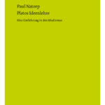 Platos Ideenlehr German Edition Paul Natorp Kitap Kapağı