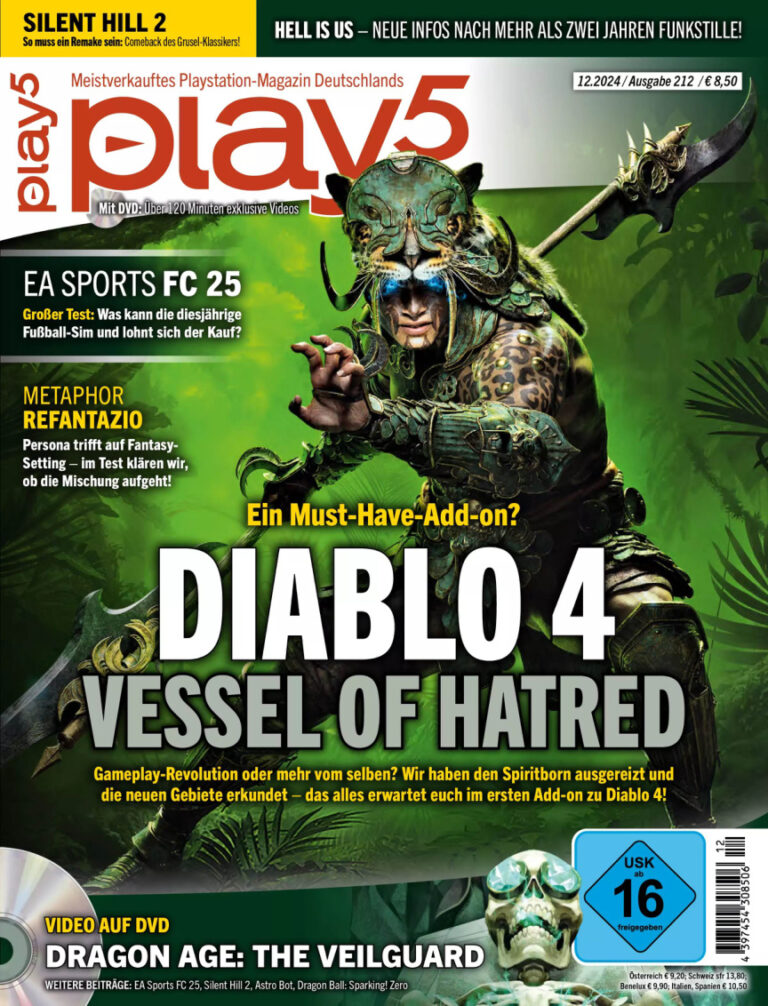 Play5 Dezember 2024 GER Play5 Kitap Kapağı