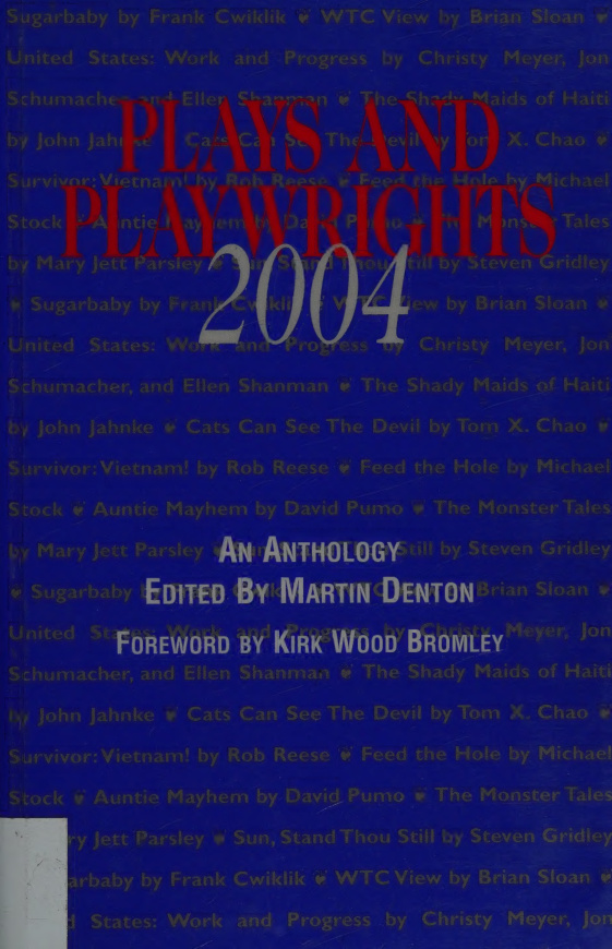 Plays and Playwrights 2004 Martin Denton Kitap Kapağı