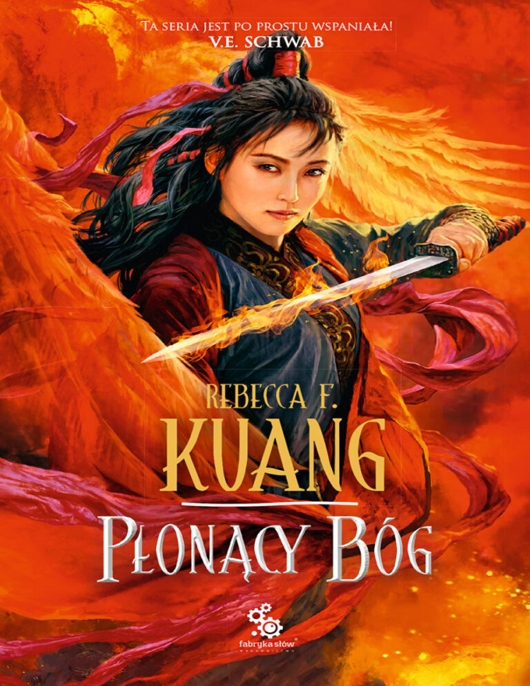 Płonący bóg Polish Edition Rebecca F Kuang Kitap Kapağı