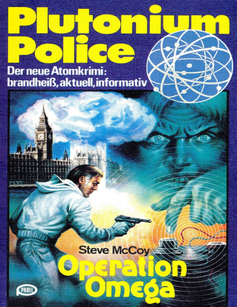 Plutonium Police 20 Operation Omega Steve McCoy Kitap Kapağı