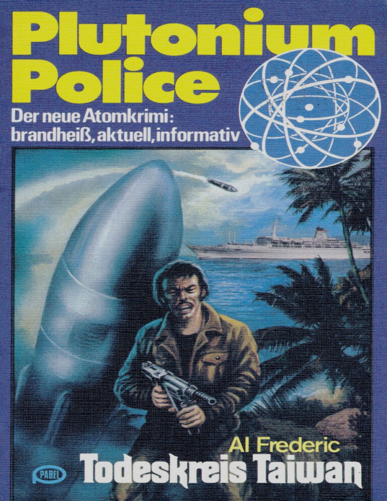 Plutonium Police 21 Todeskreis Taiwan Al Frederic Kitap Kapağı