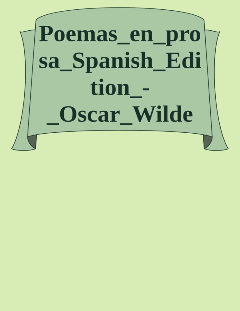 Poemas en prosa Spanish Edition Oscar Wilde Kitap Kapağı
