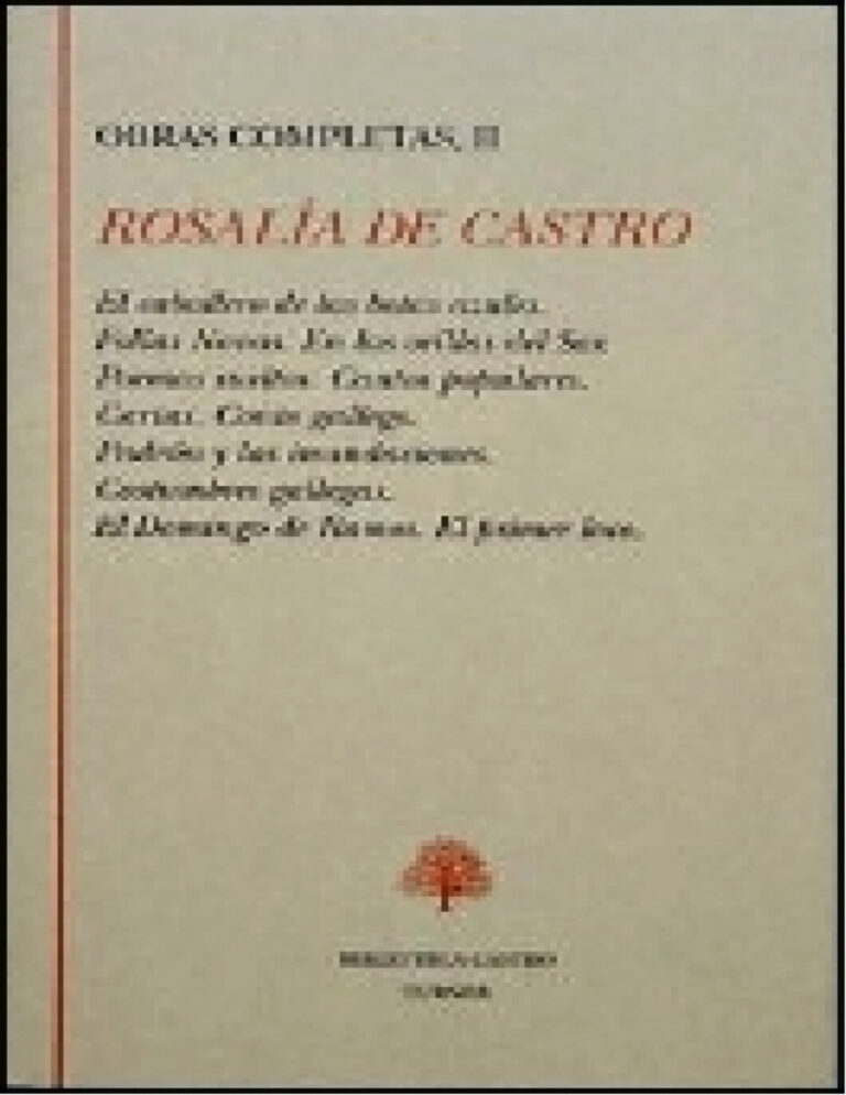 Poemas sueltos Spanish Edition Rosalia de Castro Kitap Kapağı