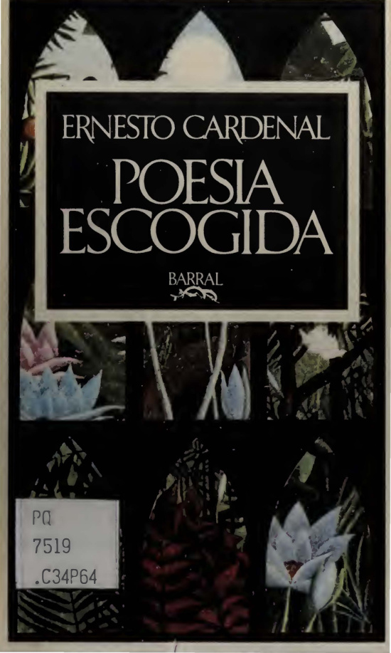 Poesia escogida Spanish Edition Ernesto Cardenal Kitap Kapağı