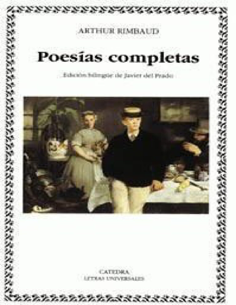 Poesias completas Spanish Edition Arthur Rimbaud Kitap Kapağı