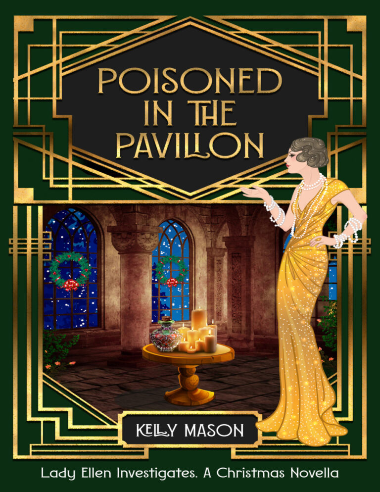 Poisoned in the Pavillion kelly mason Kitap Kapağı