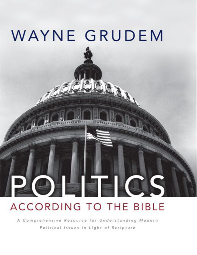 Politics According to the Bible Wayne Grudem Kitap Kapağı