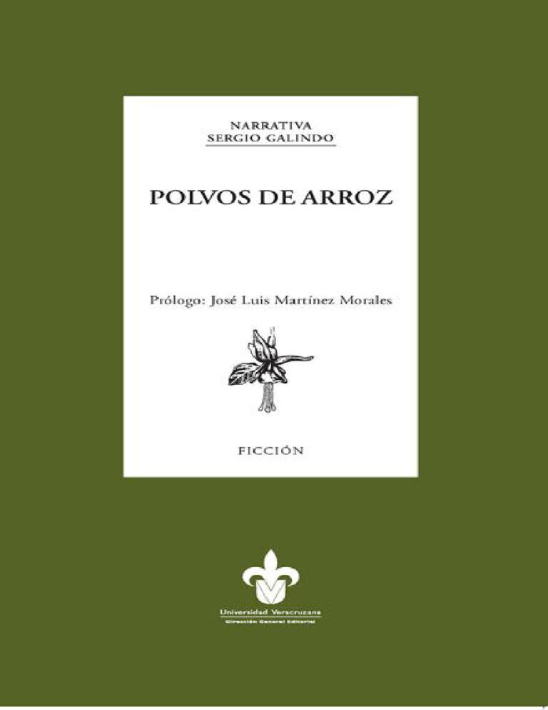 Polvo de arroz Sergio Galindo Kitap Kapağı