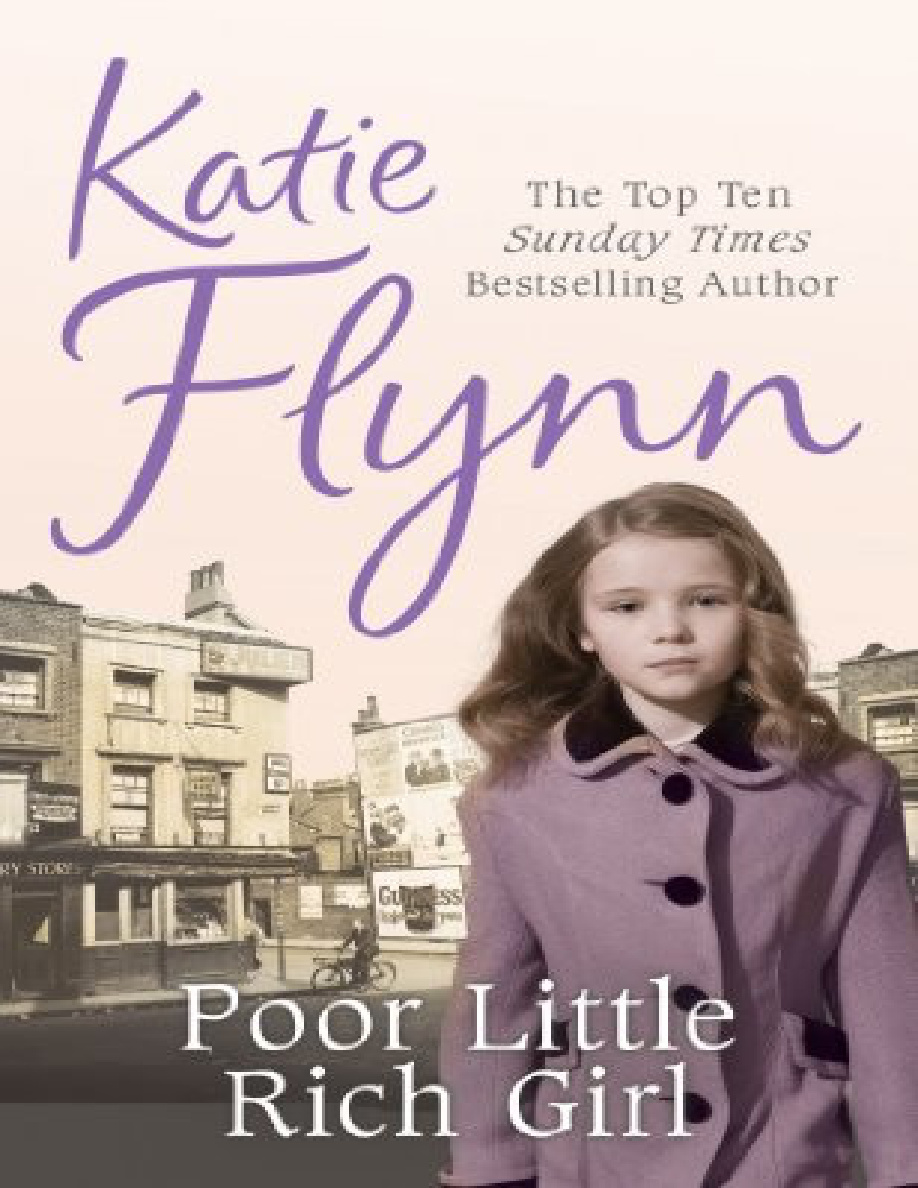 Poor little rich girl Katie Flynn Kitap Kapağı