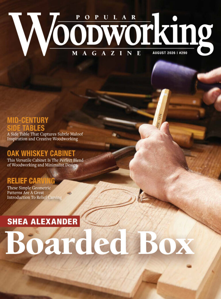 Popular Woodworking Issue 290 August 2026 Popular Woodworking Kitap Kapağı
