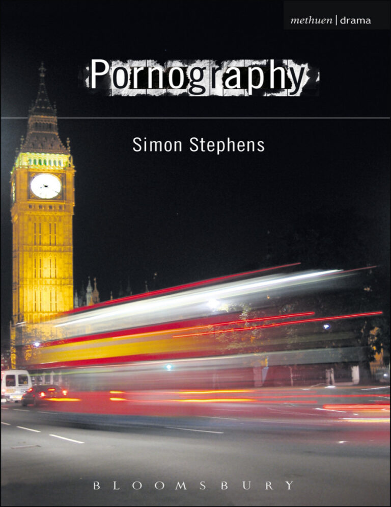 Pornography Simon Stephens Kitap Kapağı