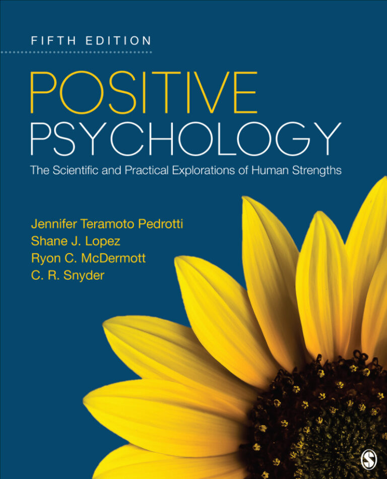 Positive Psychology 5th Ed Jennifer Teramoto Pedrotti Kitap Kapağı