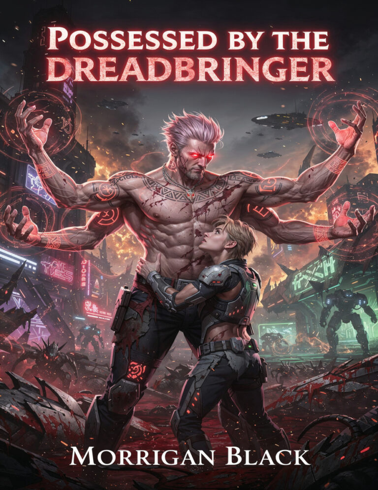 Possessed by the Dreadbringer Morrigan Black Kitap Kapağı