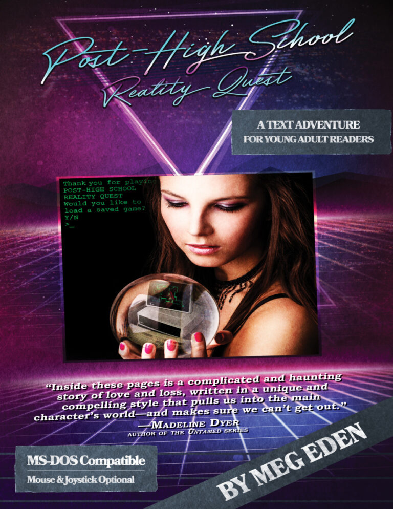 Post High School Reality Quest Meg Eden Kitap Kapağı