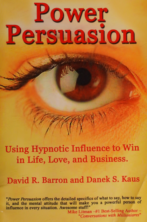 Power Persuasion David R Barron Kitap Kapağı