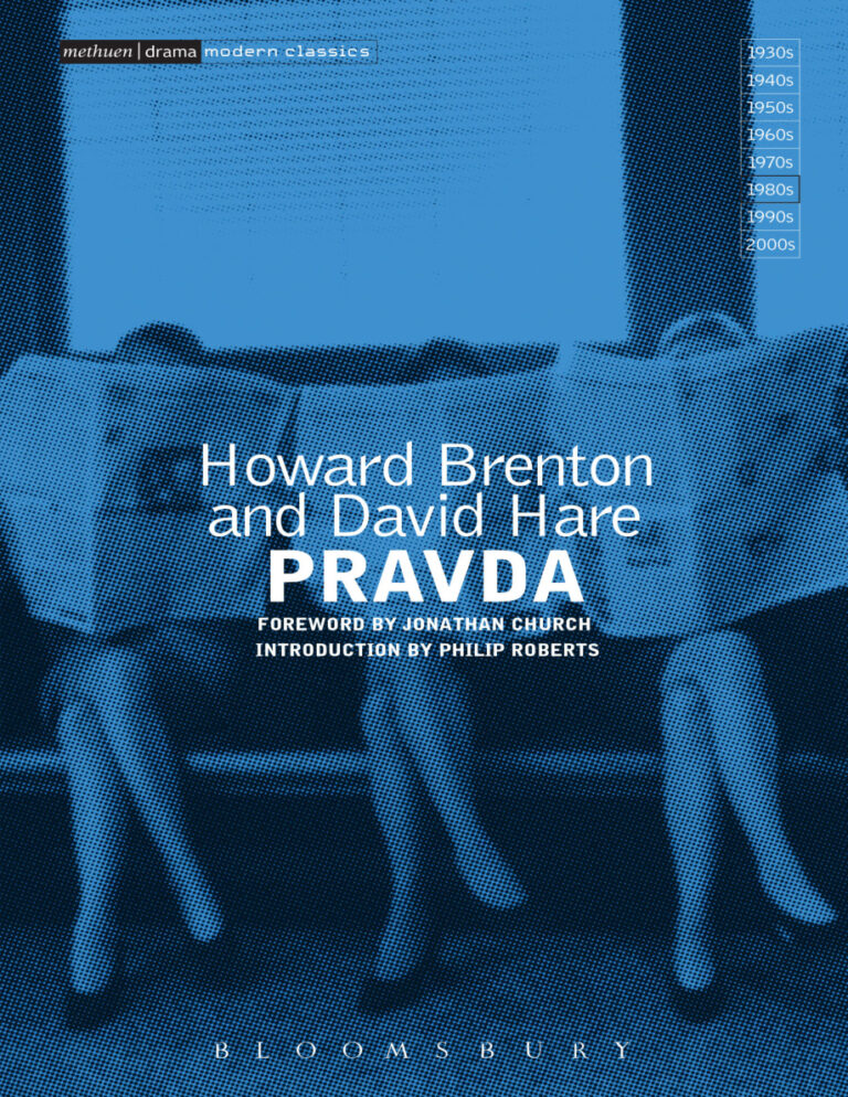 Pravda Howard Brenton Kitap Kapağı