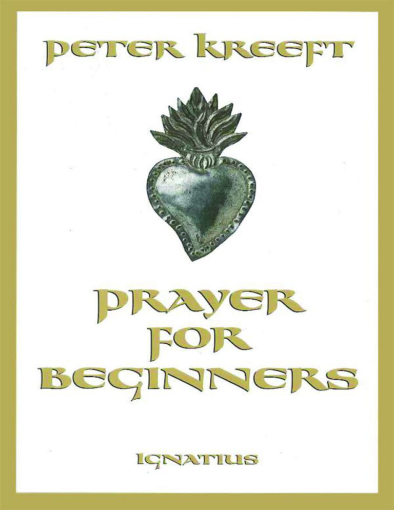 Prayer for Beginners Peter Kreeft Kitap Kapağı