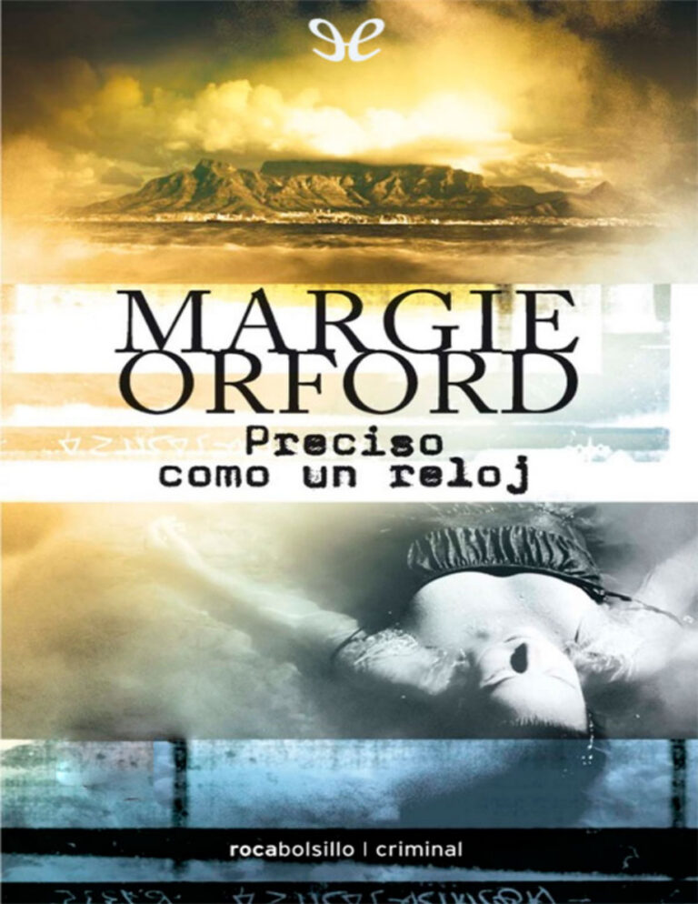 Preciso como un reloj Margie Orford Kitap Kapağı