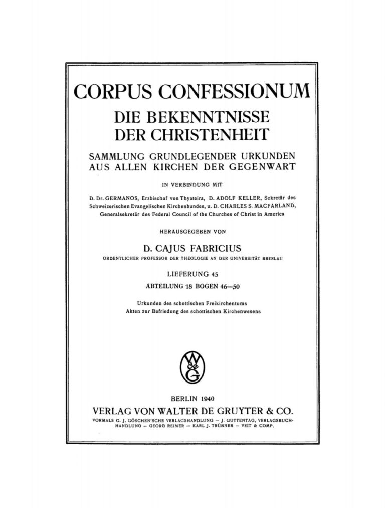 Presbyterianismus Bogen 46 50 German Edition Cajius Fabricius Kitap Kapağı