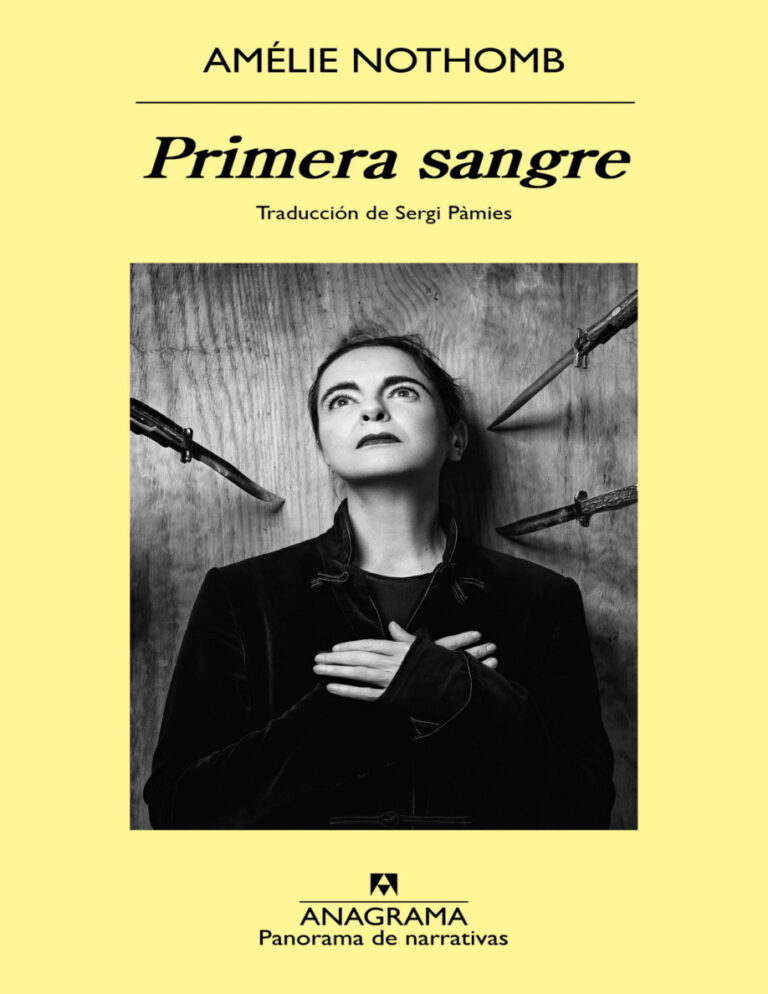 Primera sangre Spanish Edition Amelie Nothomb Kitap Kapağı