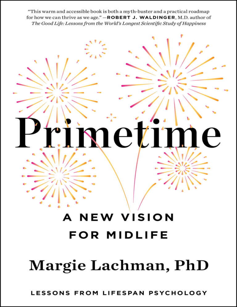 Primetime A New Vision for Midlife Margie Lachman Kitap Kapağı