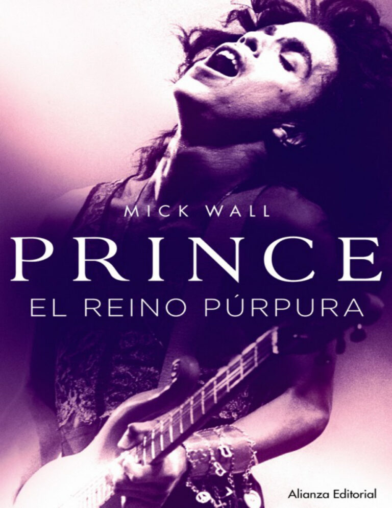 Prince El reino purpura Mick Wall Kitap Kapağı