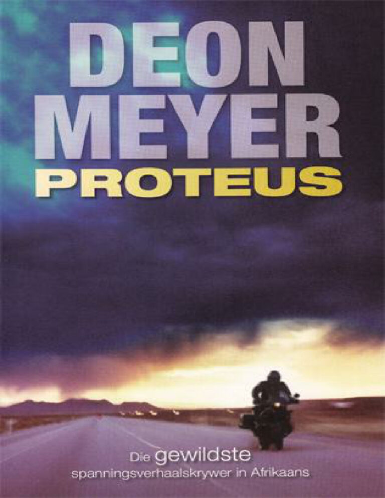 Proteus Deon Meyer Kitap Kapağı