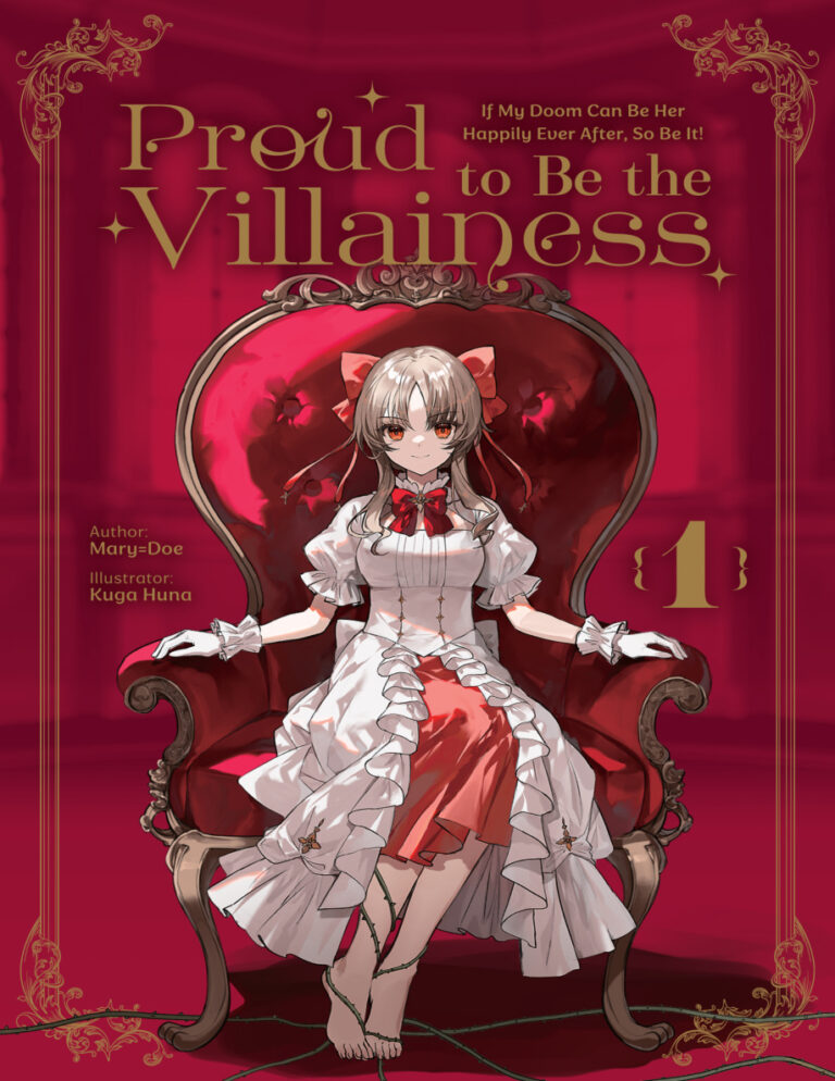 Proud to Be the Villainess MaryDoe Kitap Kapağı