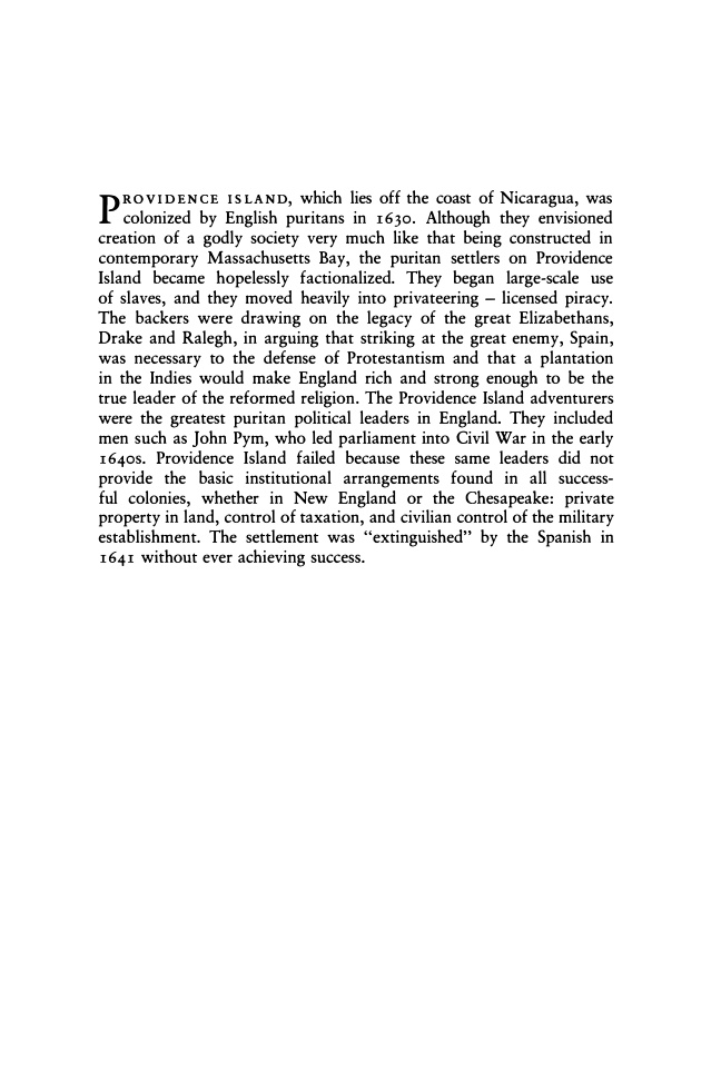 Providence Island 1630 1641 The Other Puritan Colony Karen O Kupperman Kitap Kapağı