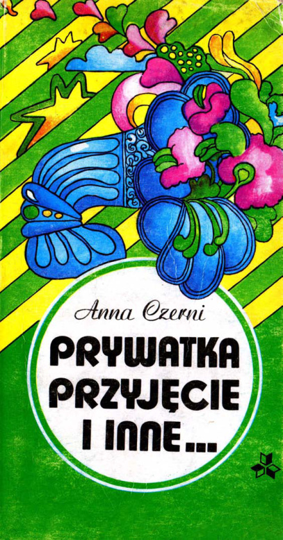 Prywatka przyjecie i inne Anna Czerni Kitap Kapağı