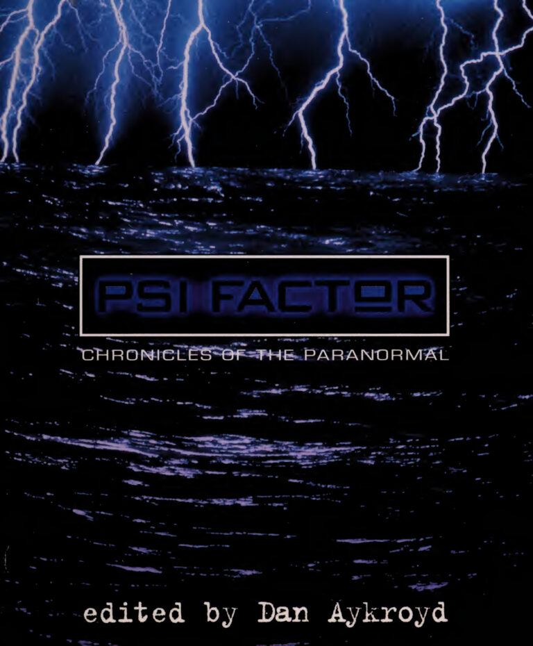 Psi Factor Chronicles of the Paranormal Dan Aykroyd Kitap Kapağı