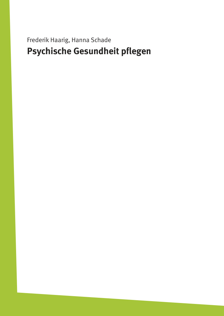 Psychische Gesundheit pflegen German Edition Frederik Haarig Kitap Kapağı