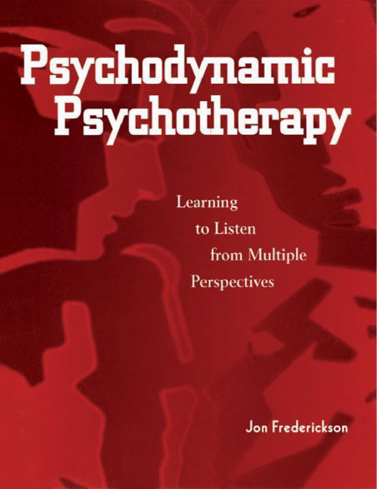 Psychodynamic Psychotherapy Jon Frederickson Kitap Kapağı