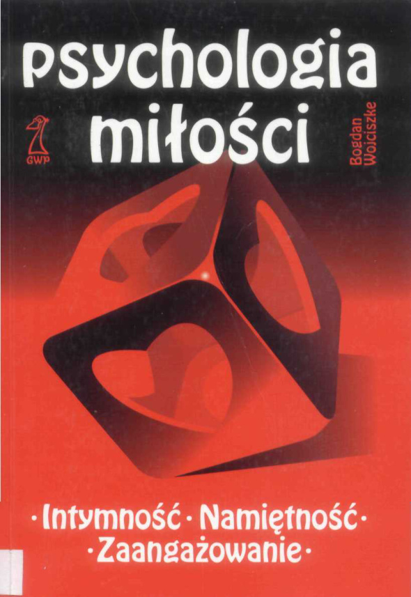Psychologia milosci Polish Edition Bogdan Wojciszke Kitap Kapağı