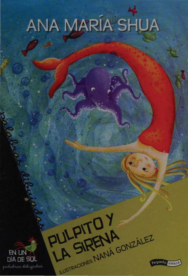 Pulpito y la sirena Spanish Edition Ana Maria Shua Kitap Kapağı