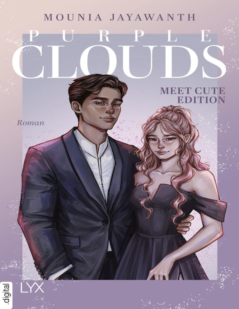 Purple Clouds Meet Cute German Edition Mounia Jayawanth Kitap Kapağı
