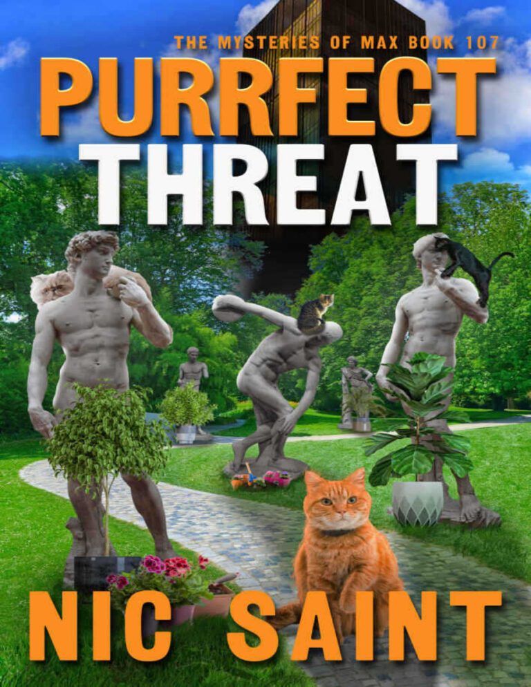 Purrfect Threat Nic Saint Kitap Kapağı
