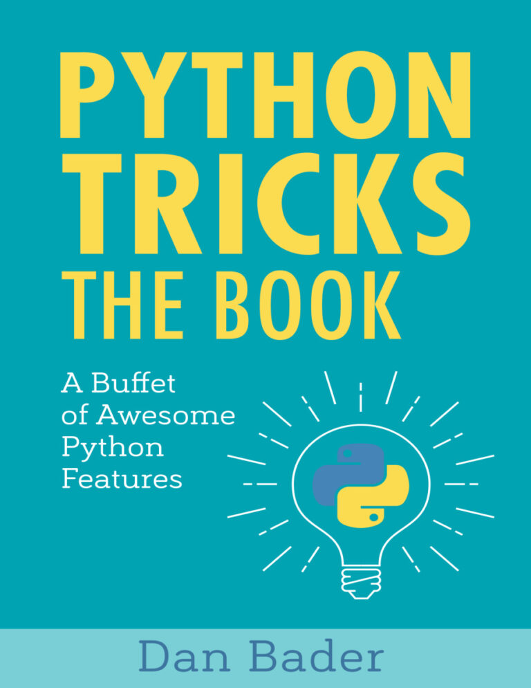 Python Tricks Dan bader Kitap Kapağı