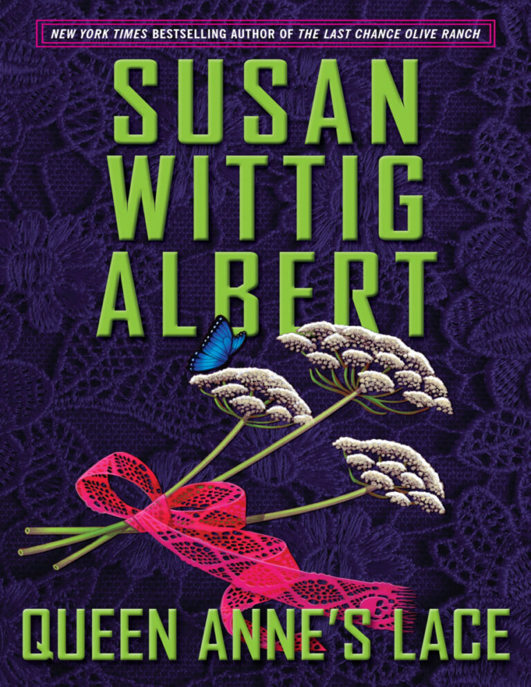 Queen Annes Lace Susan Wittig Albert Kitap Kapağı