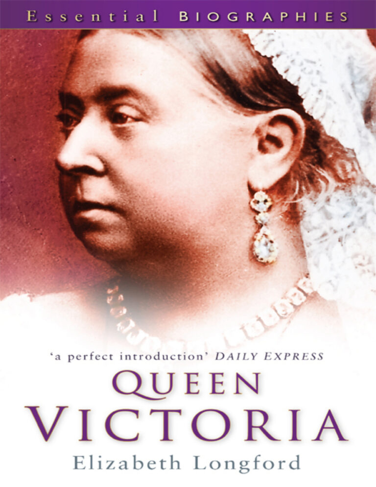 Queen Victoria Elizabeth Longford Kitap Kapağı