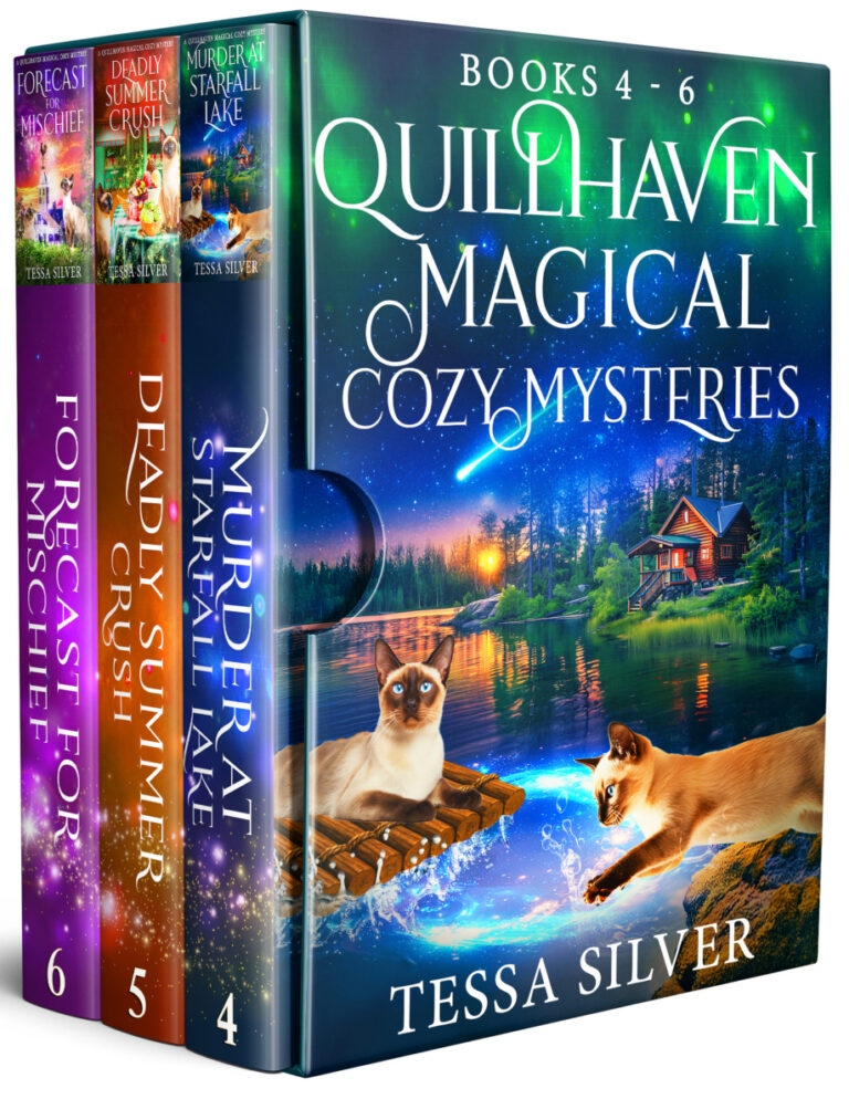 Quillhaven Magical Cozy Mysteries Books 4 6 Tessa Silver Kitap Kapağı