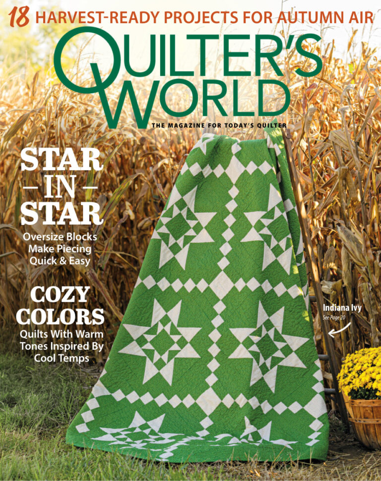 Quilters World Volume 48 No3 Autumn 2026 Quilters World Kitap Kapağı