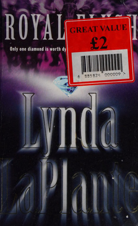 ROYAL FLUSH Lynda LaPlante Kitap Kapağı