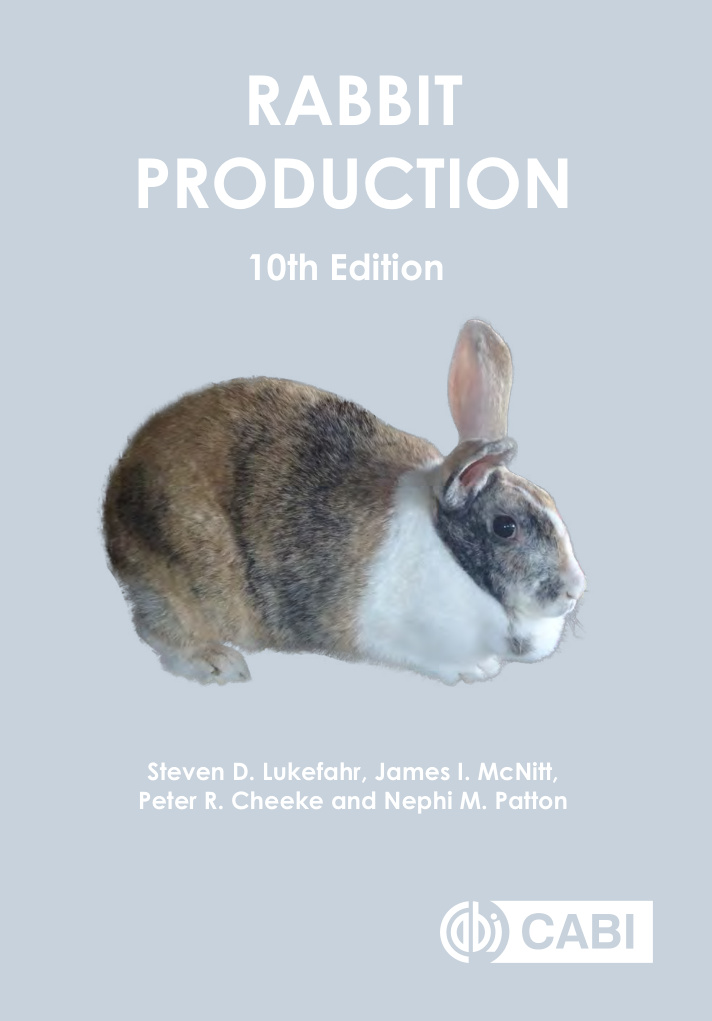 Rabbit Production 10th Edition Steven D Lukefahr Kitap Kapağı
