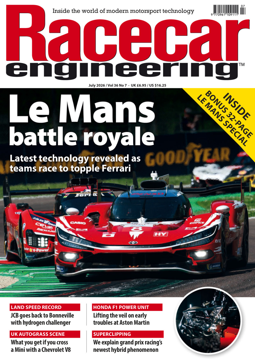 Racecar Engineering - Vol 36 No 7 July 2026 PDF Download