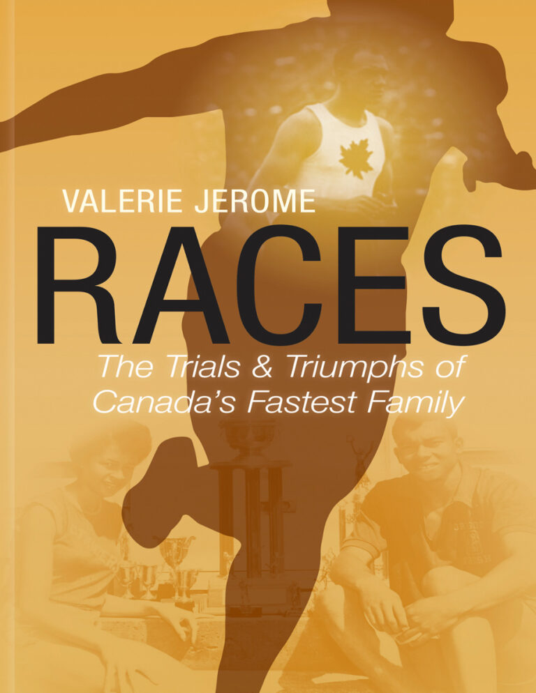 Races The trials and triumphs of Canadas fastest family Valerie Jerome Kitap Kapağı