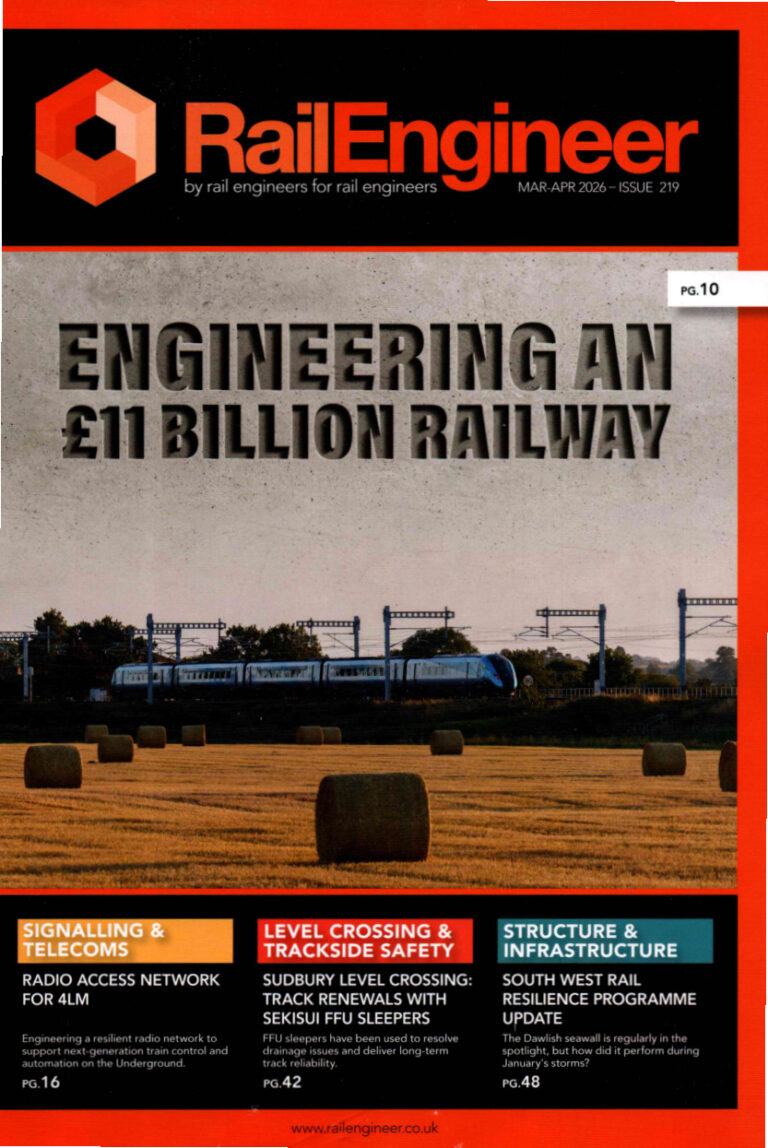 Rail Engineer Issue 219 MarApr 2026 Rail Engineer Kitap Kapağı