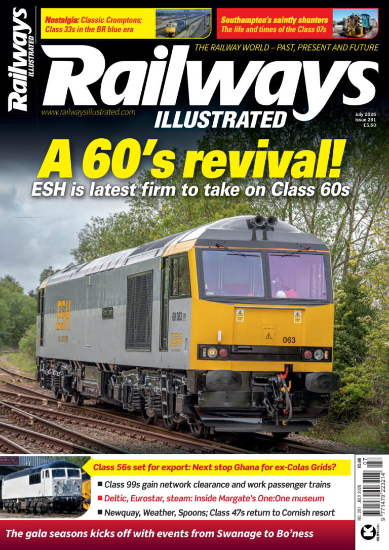 Railways Illustrated Issue 281 July 2026 Railways Illustrated Kitap Kapağı