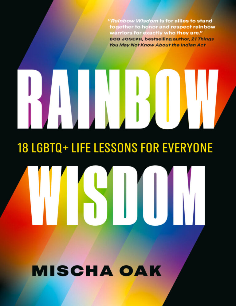 Rainbow Wisdom Mischa Oak Kitap Kapağı